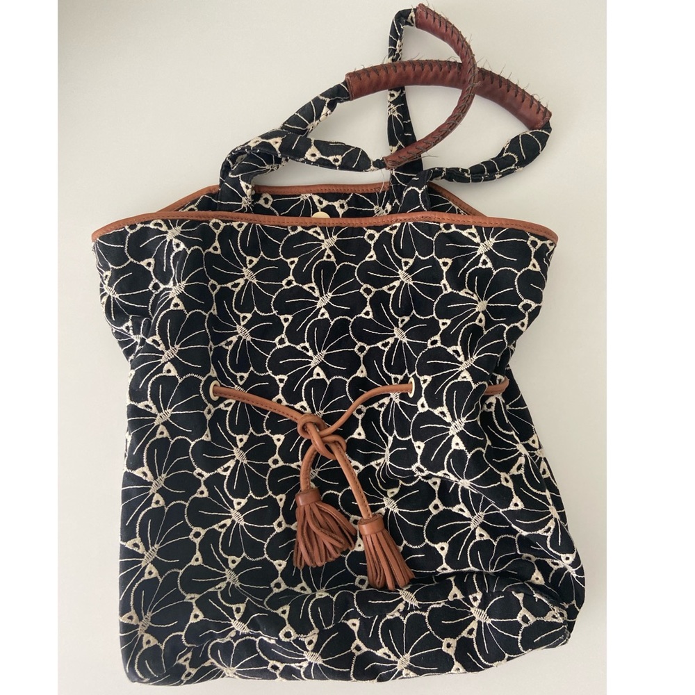 Embroidered Tote Bag
